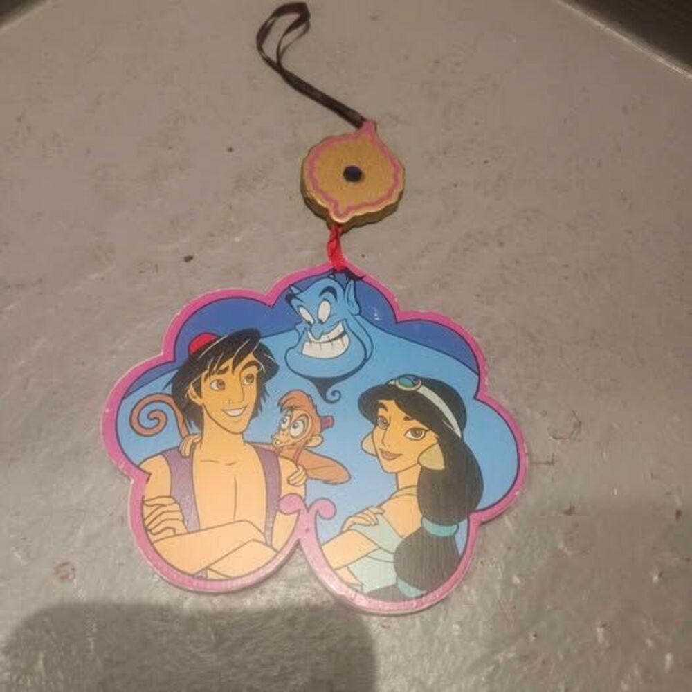 Kurt Adler Wooden Aladdin Christmas Ornament